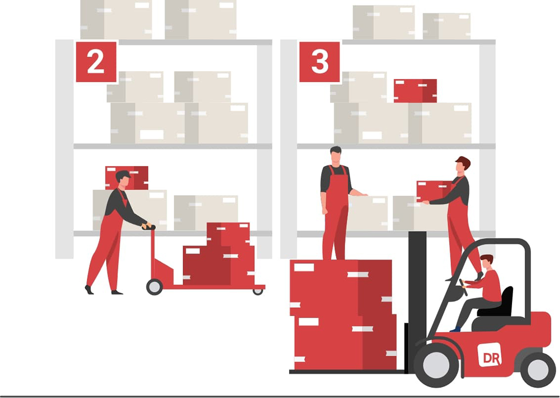 illustration dr-distribution